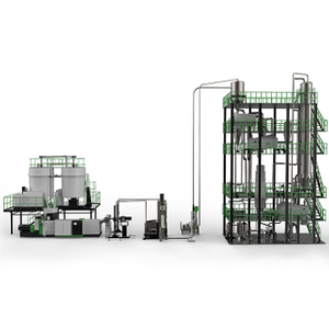 Máquina de pelotização de plástico reciclado de resíduos de animais de estimação SSP (Continuidade) para aumento IV