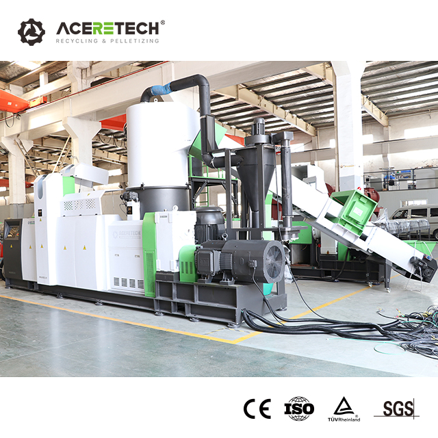 ACS-Pro Professional Team Service Reciclagem de Plásticos Máquina de Peletização Com Dispositivo de Remoção de Poeira