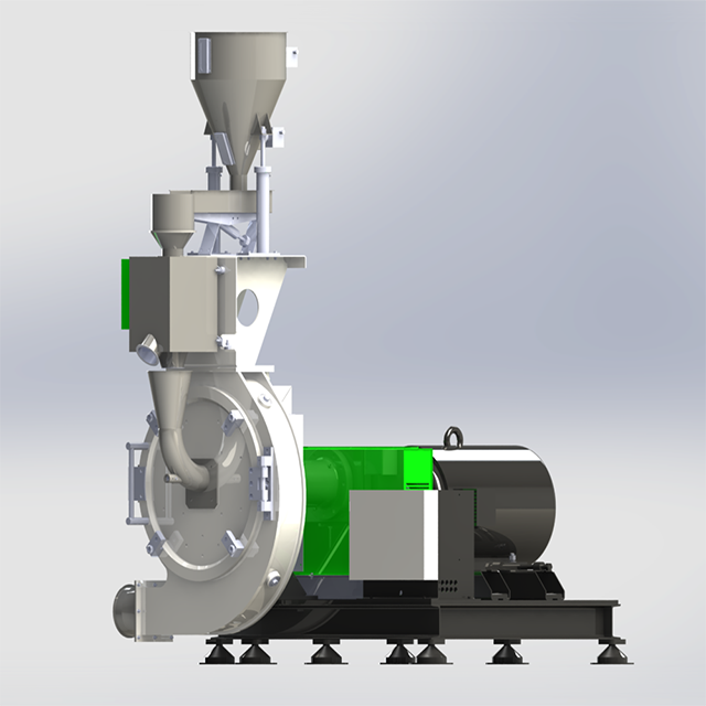 Máquina Pulverizadora de PVC de Alta Qualidade PM500 para Reciclagem de Plástico